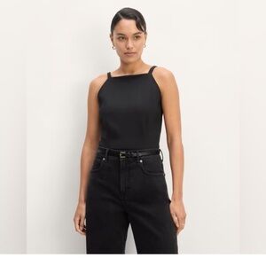 🖤EVERLANE THE DREAM HIGH NECK TANK TOP BLACK Small